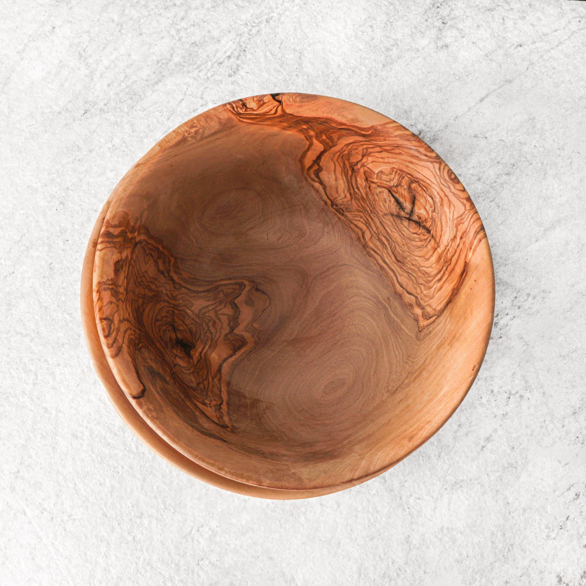Wood Salad Bowl Set of Three, Handmade