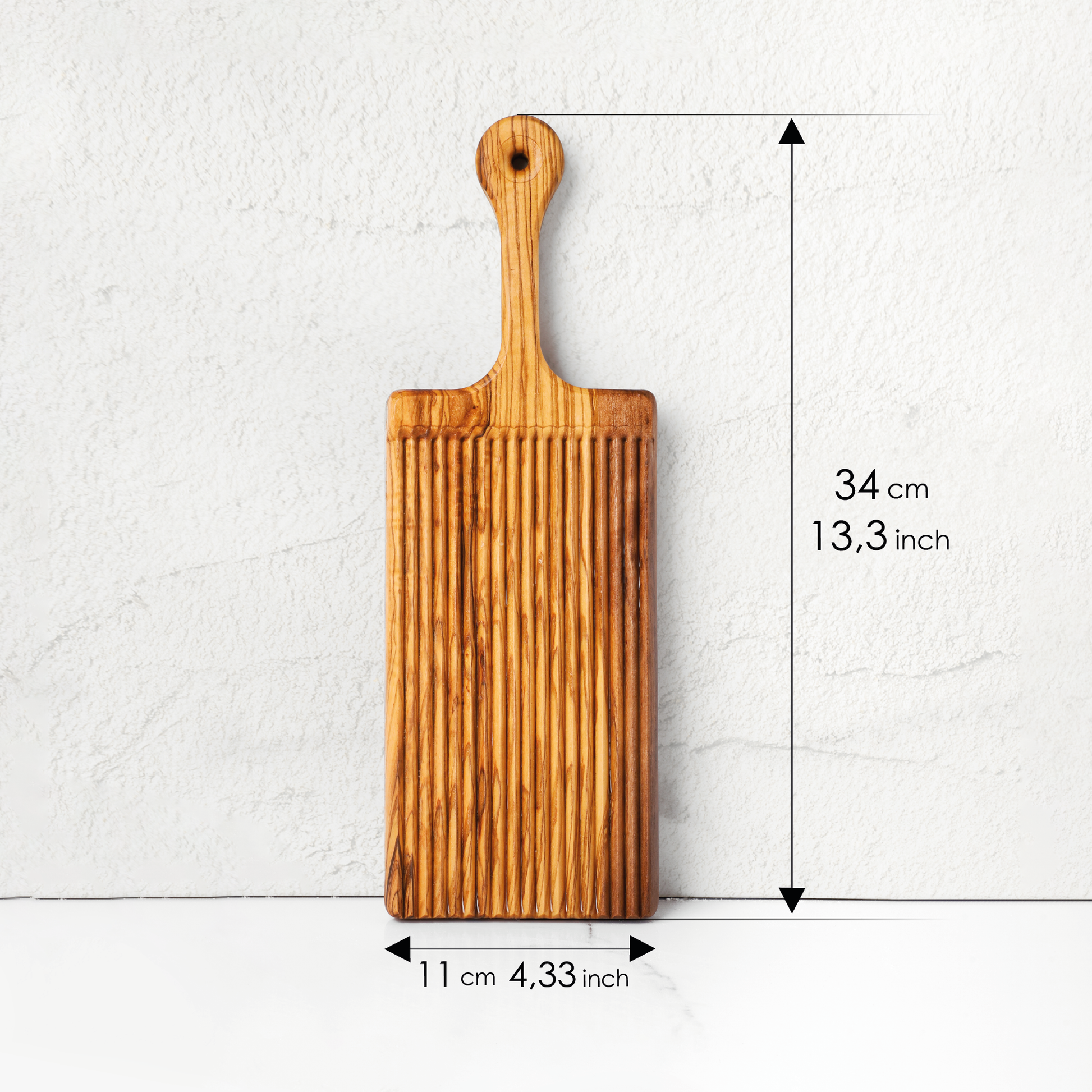 Gnocchi Board handmade from Olive Wood