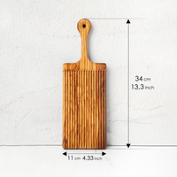 Gnocchi Board handmade from Olive Wood