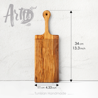 Gnocchi Board handmade from Olive Wood