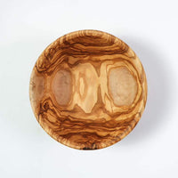Personalized Olive Wood Salad Bowl & Serving Spoon Set – Handmade Wooden Salad Server Set