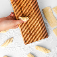 Gnocchi Board handmade from Olive Wood