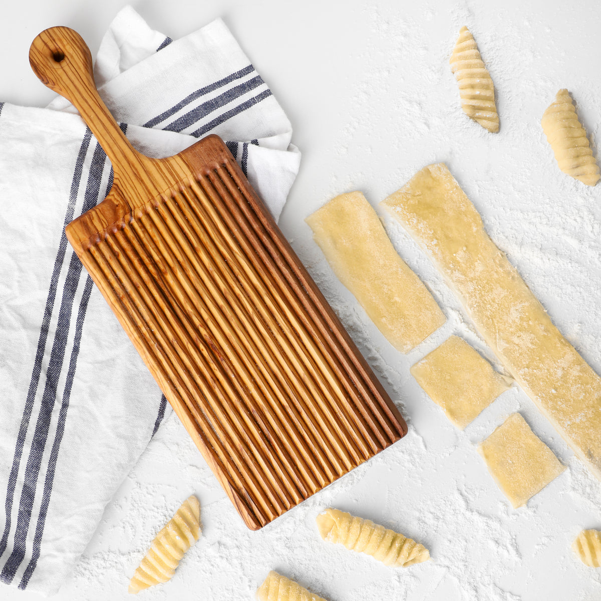 Gnocchi Board handmade from Olive Wood