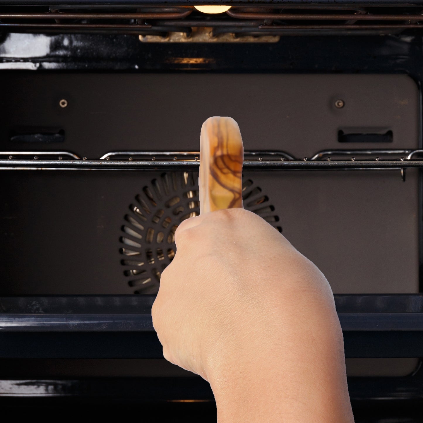 Wooden Oven Rack Push / Pull