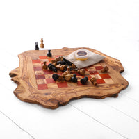 Olive Wood Chess Board - Artisraw  Tunisie