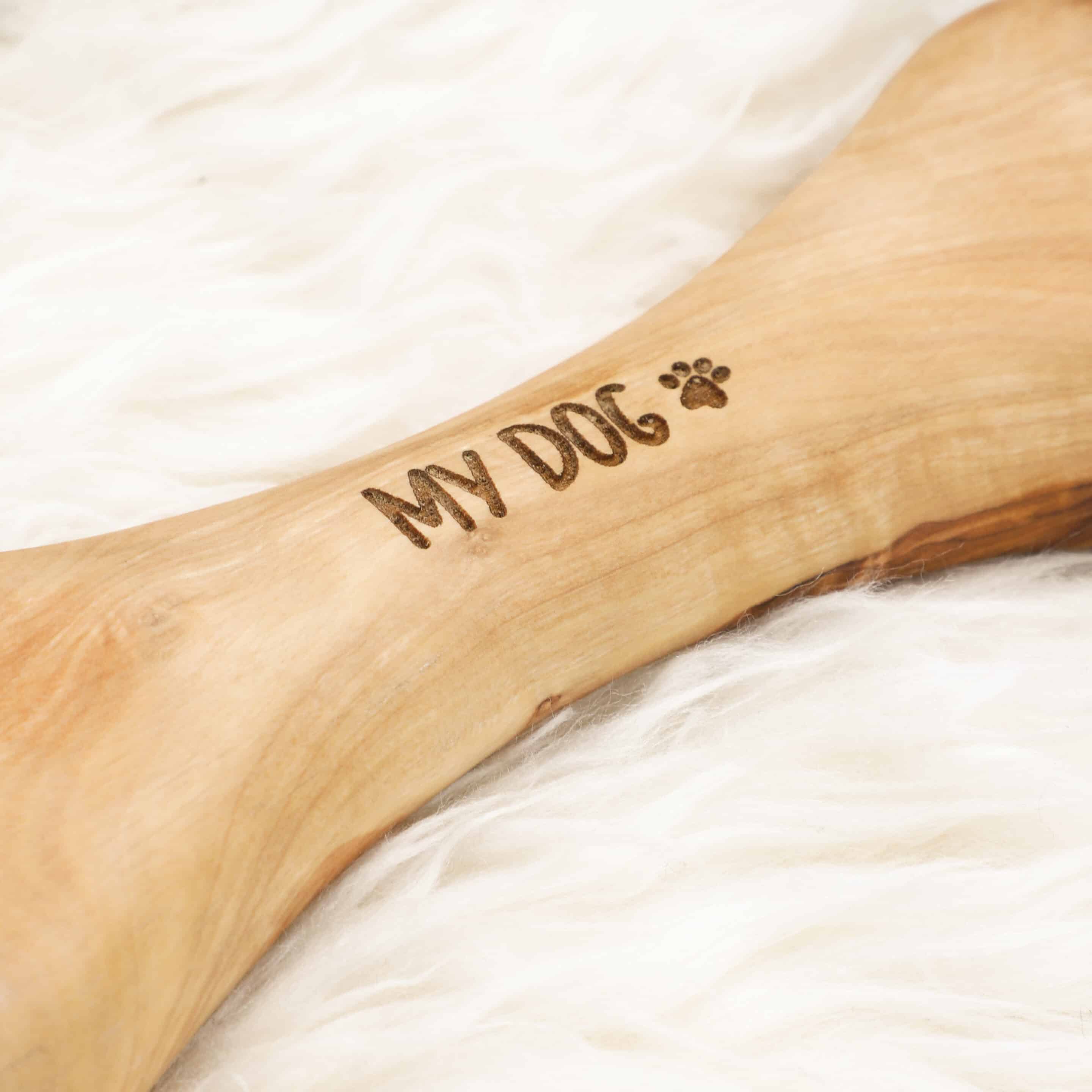 Antibacterial Dog Bone Wood Handmade