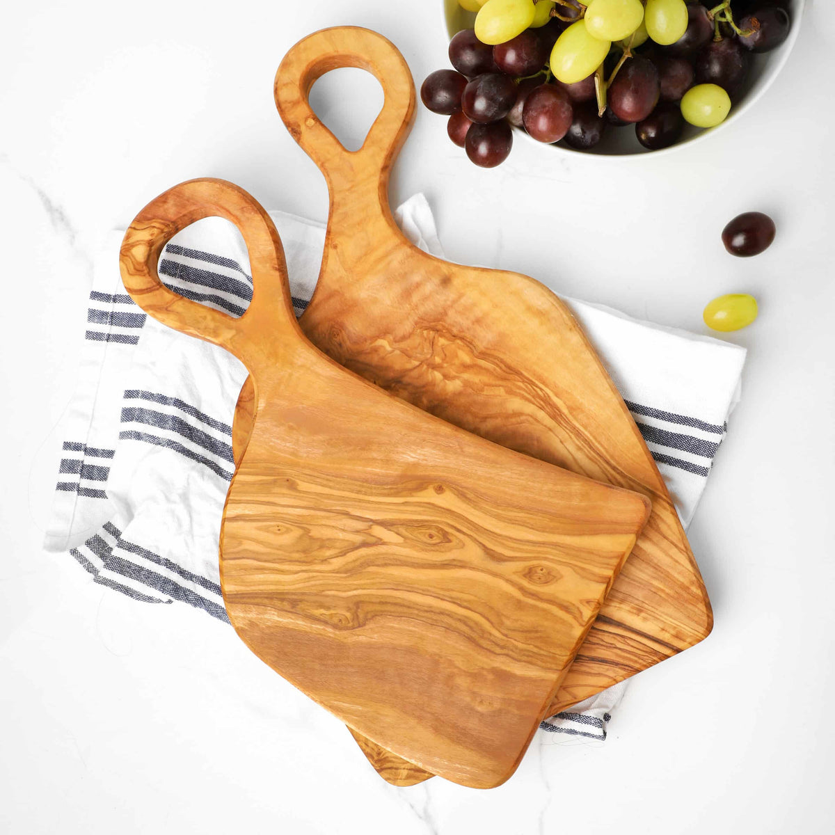Olive Wood Romeo &amp; Juliet Cutting Boards