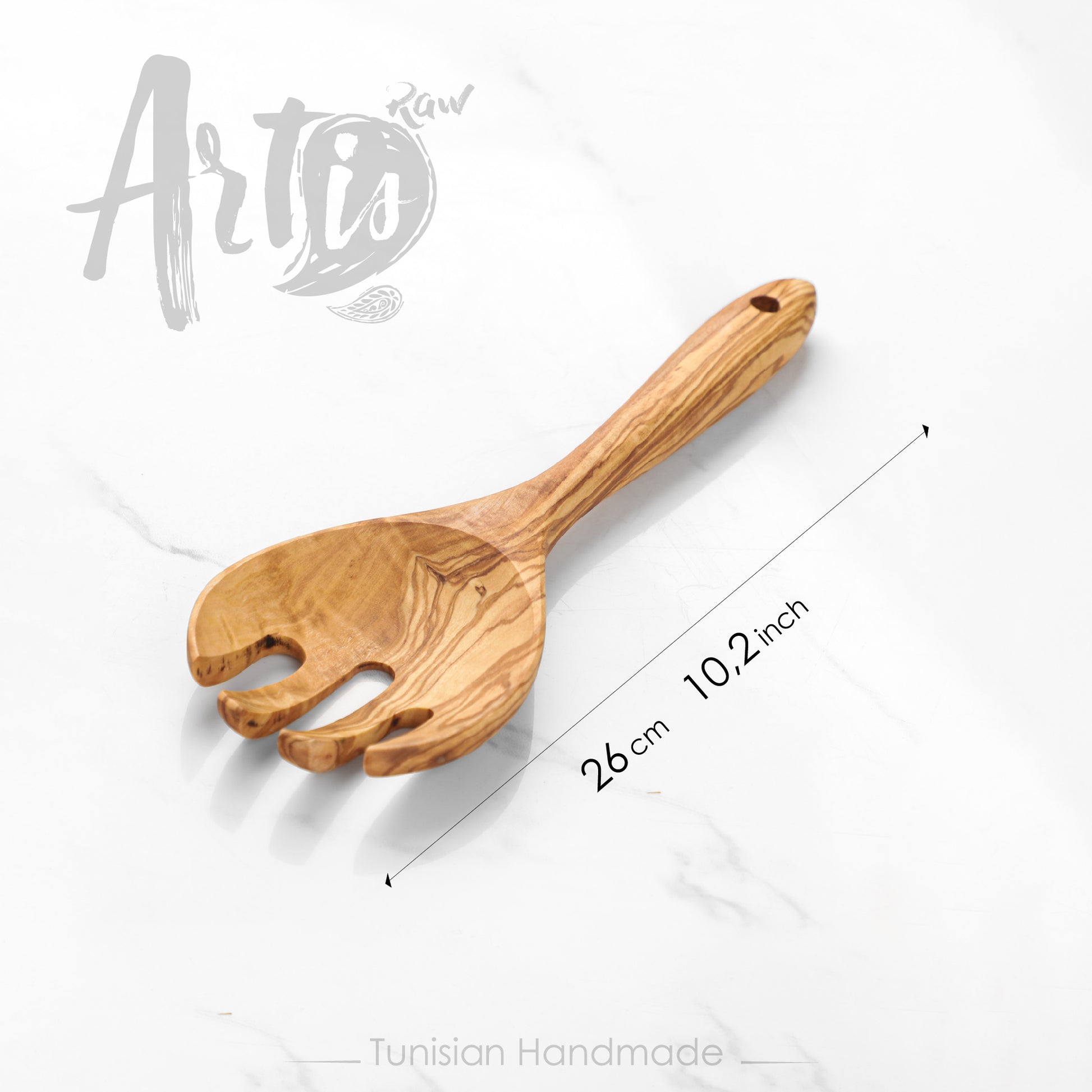 Olive Wood Servers Handmade - Wood Salad