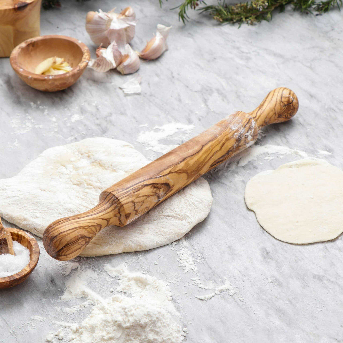 Handmade Olive Wood Rolling Pin