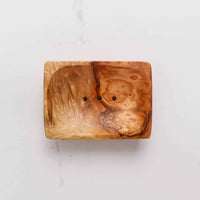 Set of 3 Wood Soap Dish handmade from Tunisian Olive Wood/Wooden Soap Saver/Wooden Soap Holder (US FAST Shipping +Free ArtisRaw Wood Beeswax
