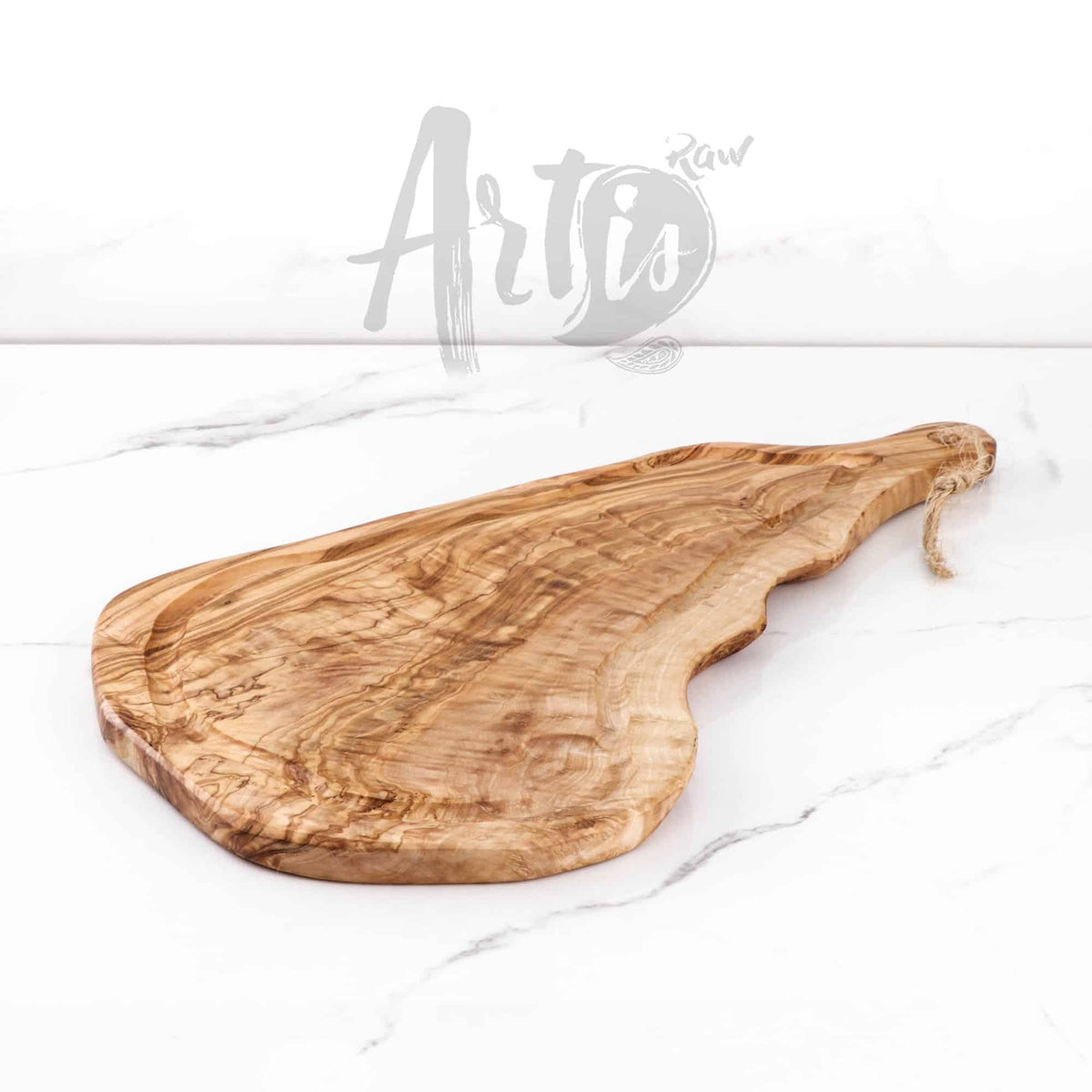 Thick Wood Cutting Board with Handles