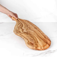Thick Wood Cutting Board with Handles