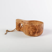 Handmade Wooden Kuksa Cup Set of 2