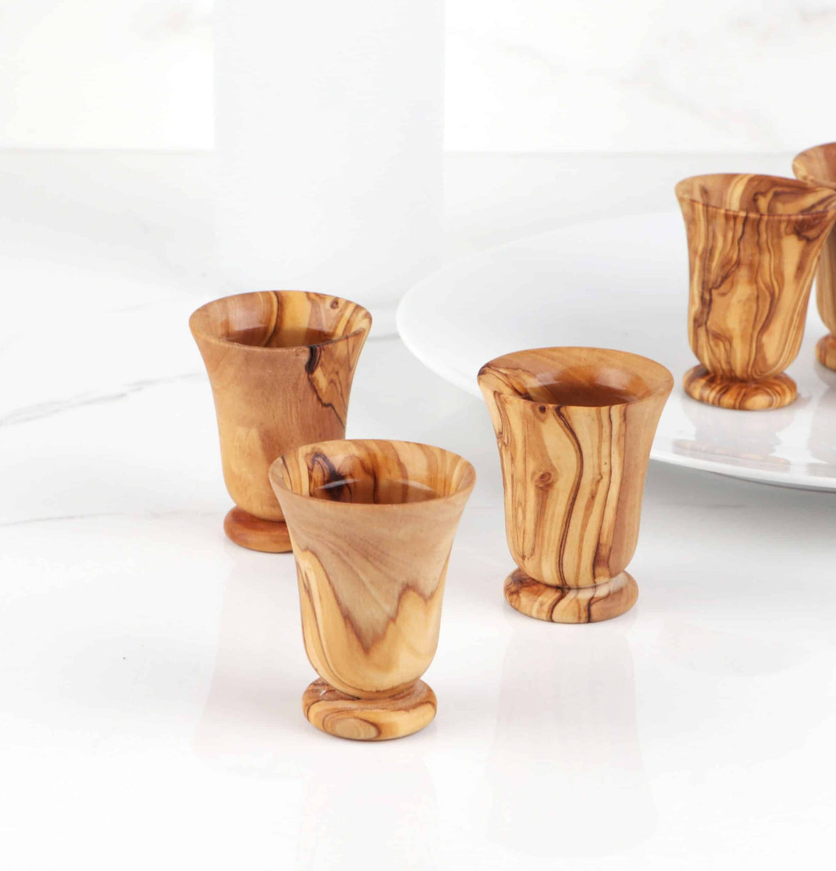Personalized Wooden Shot Glasses Set