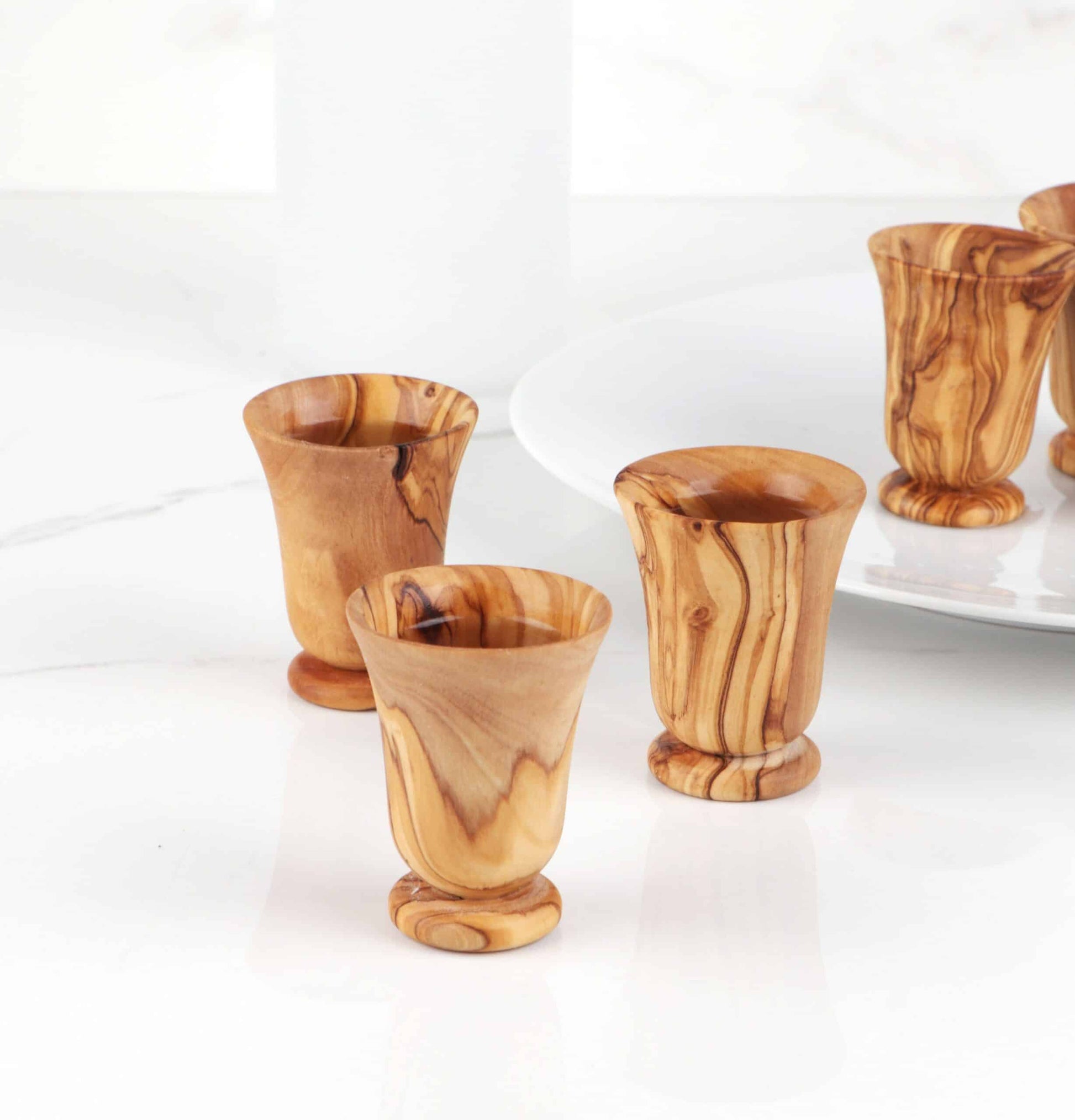 Personalized Wooden Shot Glasses Set