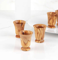 Personalized Wooden Shot Glasses Set