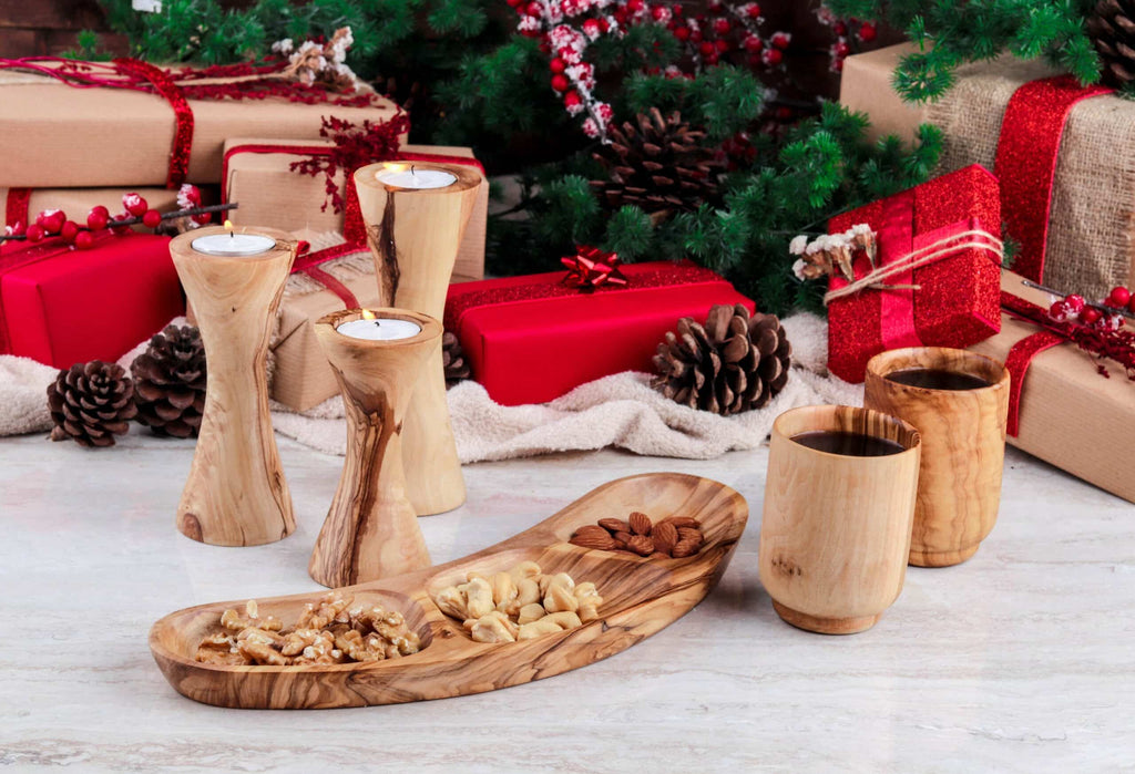 Wooden Serving Set. Small Wooden Gifts
