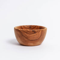 Medium Handmade Olive Wood Bowl – Natural Rustic Serveware