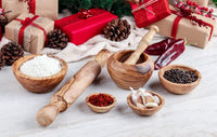 Set of Kitchen Accessories made of Tunisian Olive Wood