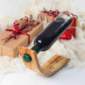 Vintage Wooden Bottle Holder