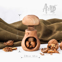 Cracker Nuts Handmade from Olive Wood