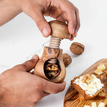 Cracker Nuts Handmade from Olive Wood