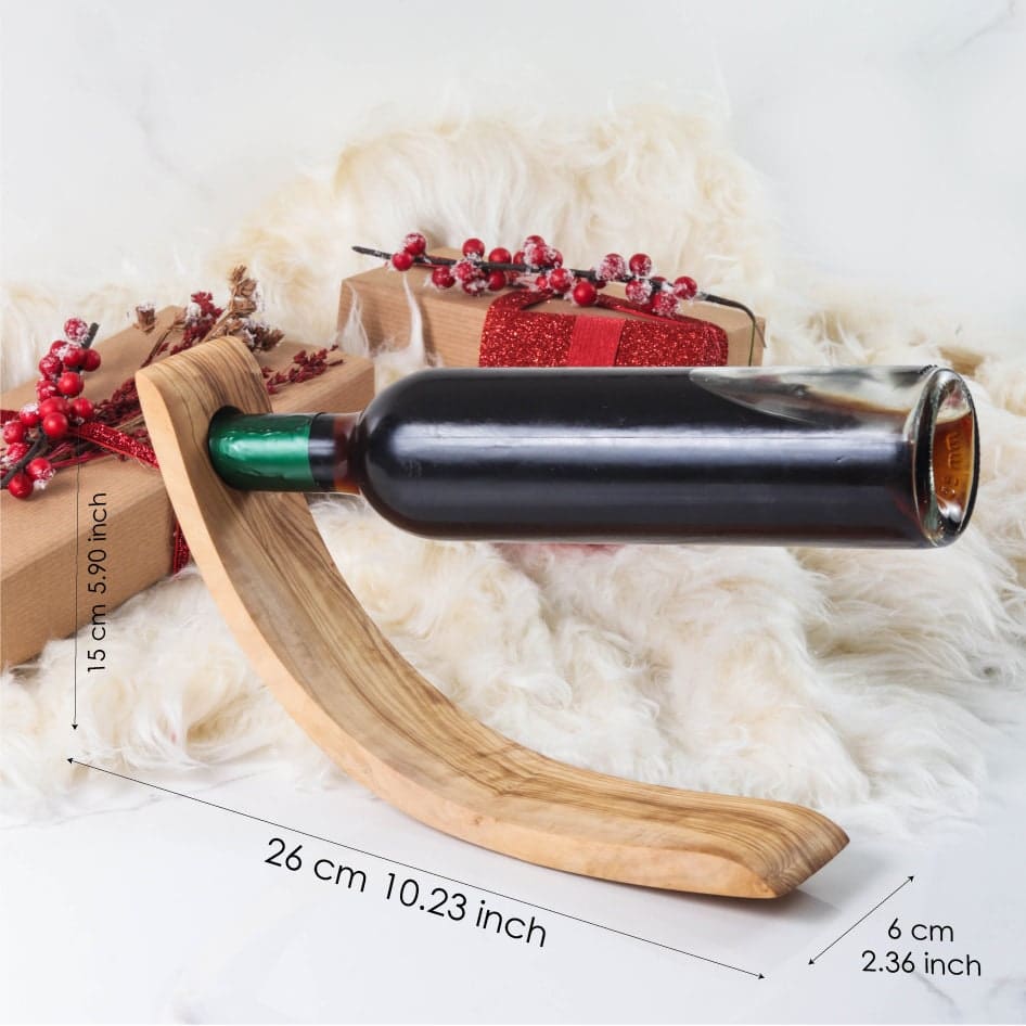Vintage Wooden Bottle Holder