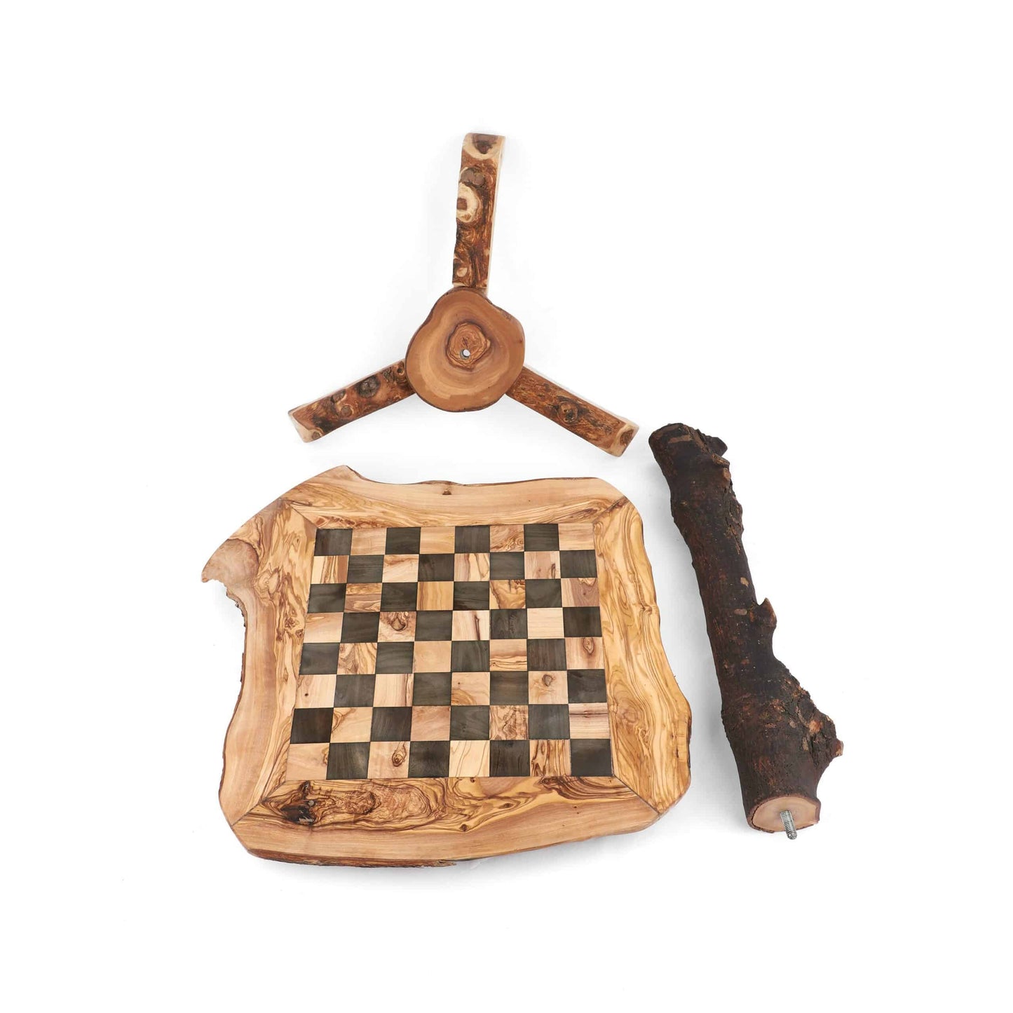 Luxury Wood Chess Table with Wooden Chess Pieces