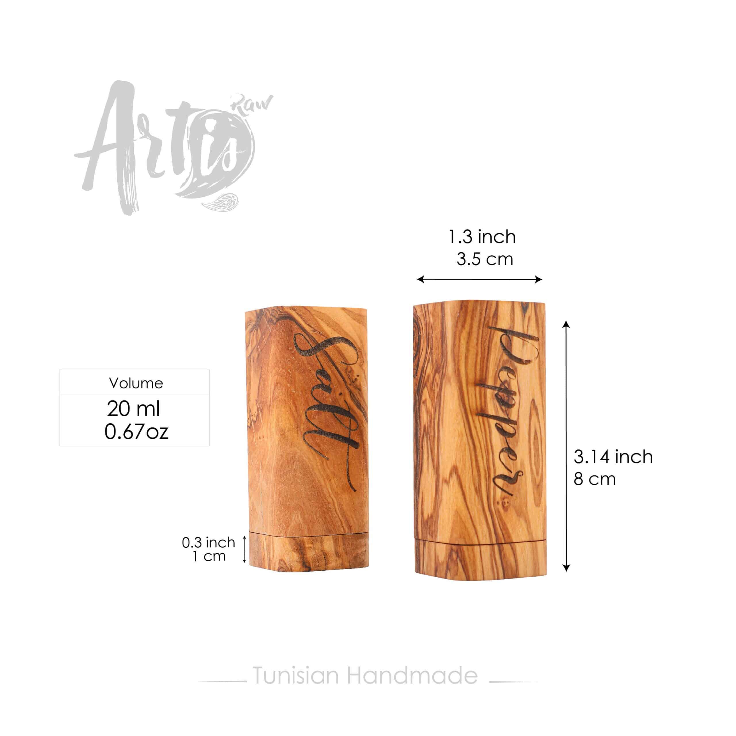 Elegant Salt and Pepper Shakers
