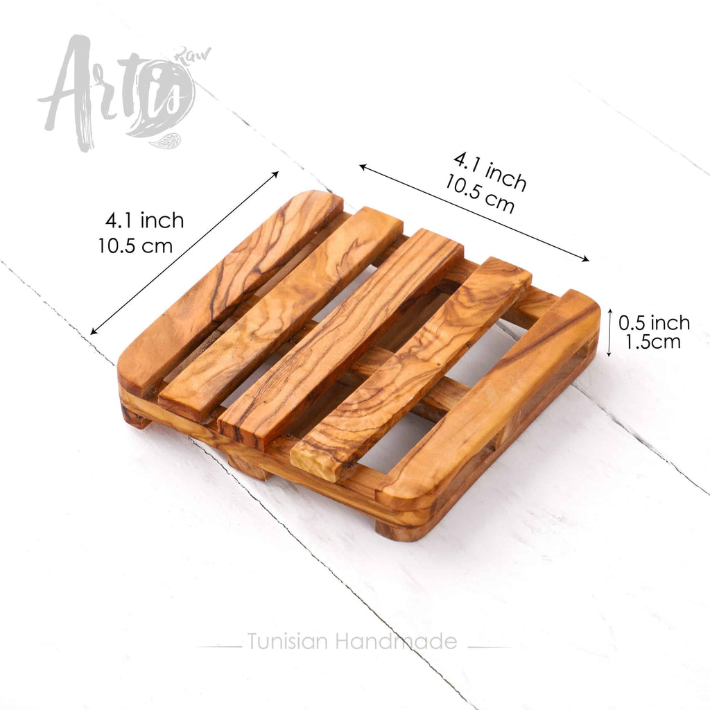 Set of 4 Personalized Wooden Coasters