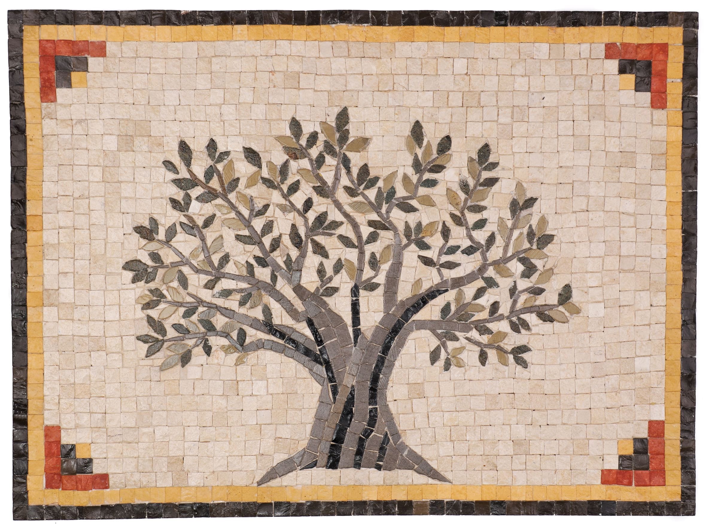 Olive Tree Kitchen Backsplash Mosaic Tile