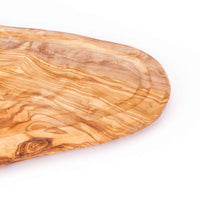 Handmade Natural Olive Wood Cutting Board – Rustic Kitchen Essential