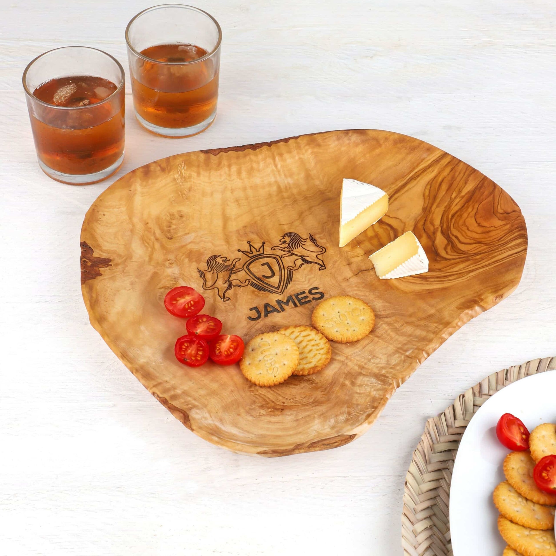 Handmade Wooden Serving Platter