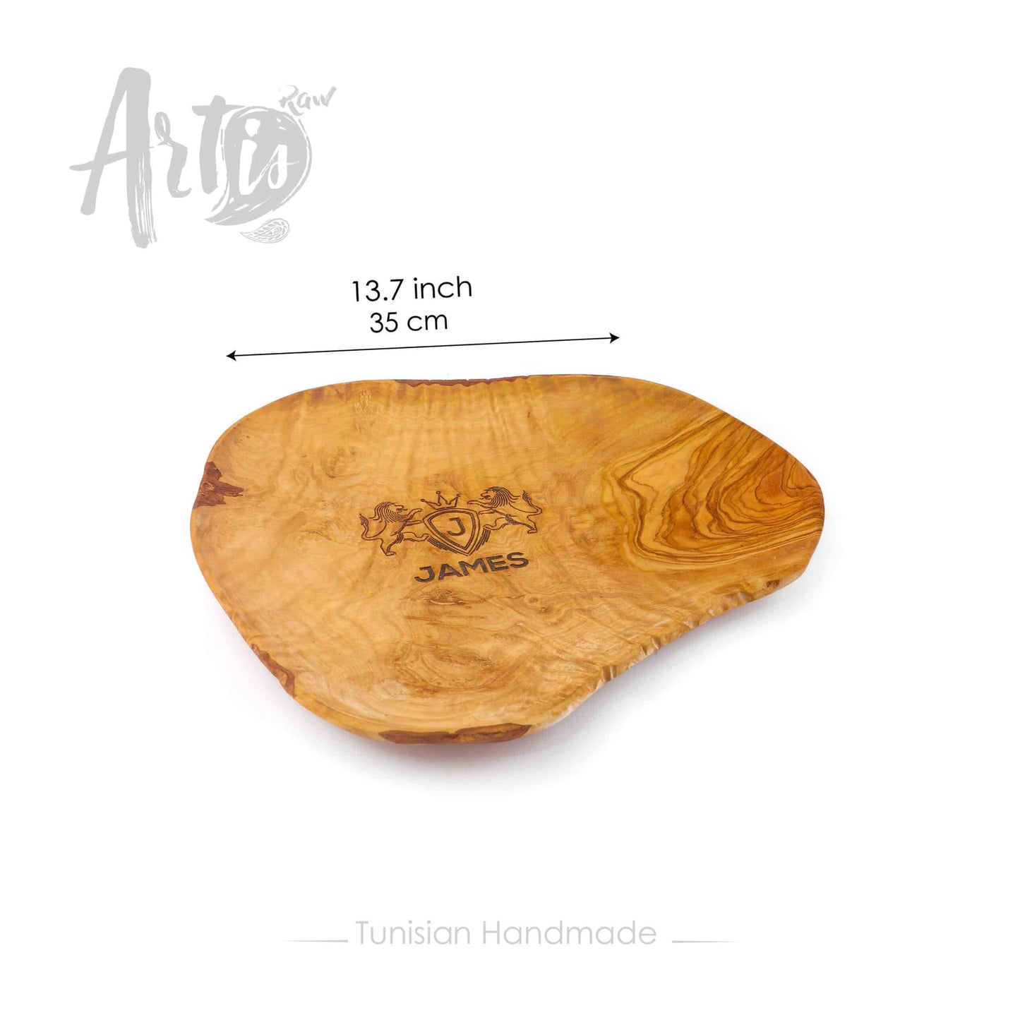 Handmade Wooden Serving Platter