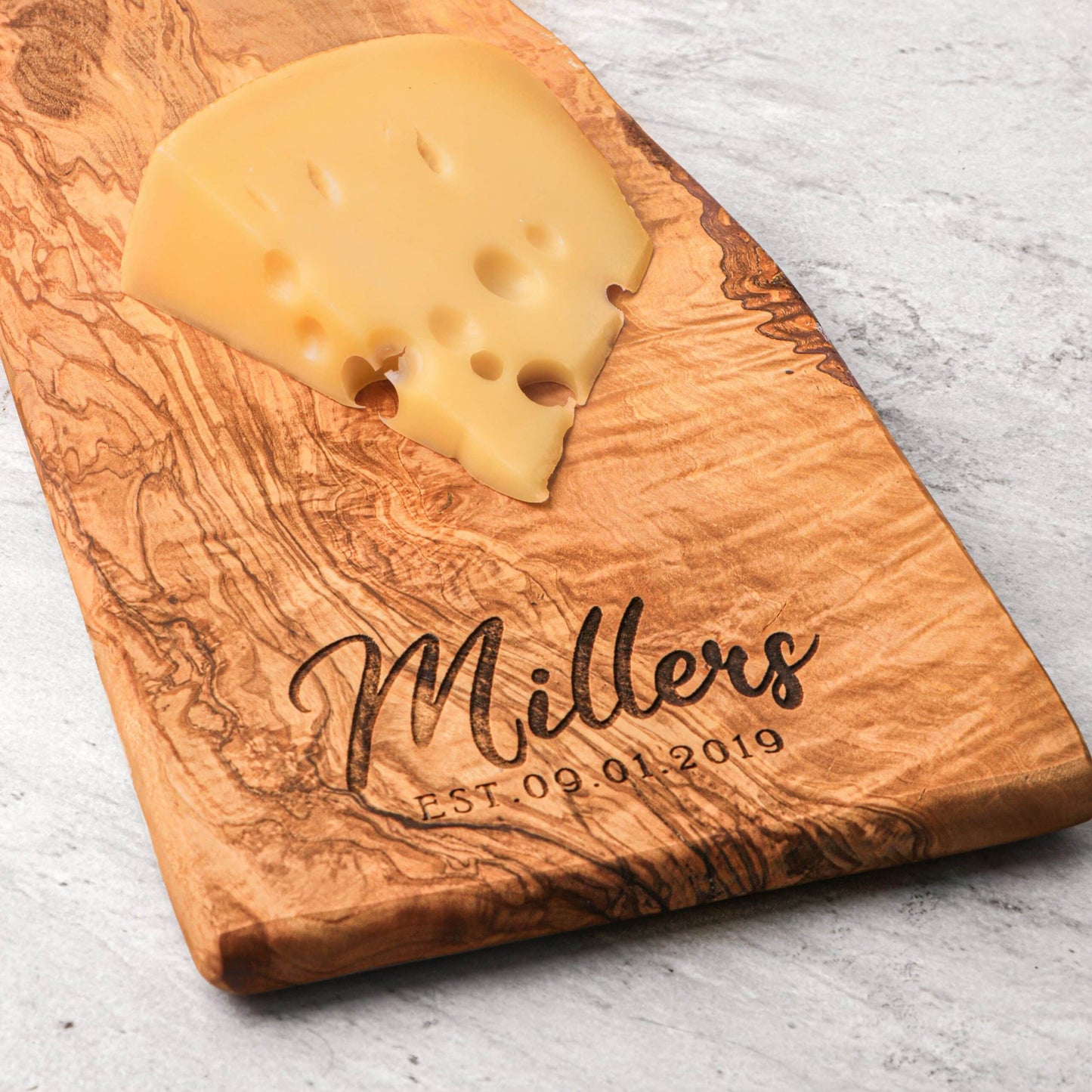 Handmade Olive Wood Charcuterie Board