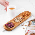 Divided Wooden Serving Dish