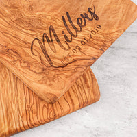 Handmade Olive Wood Charcuterie Board