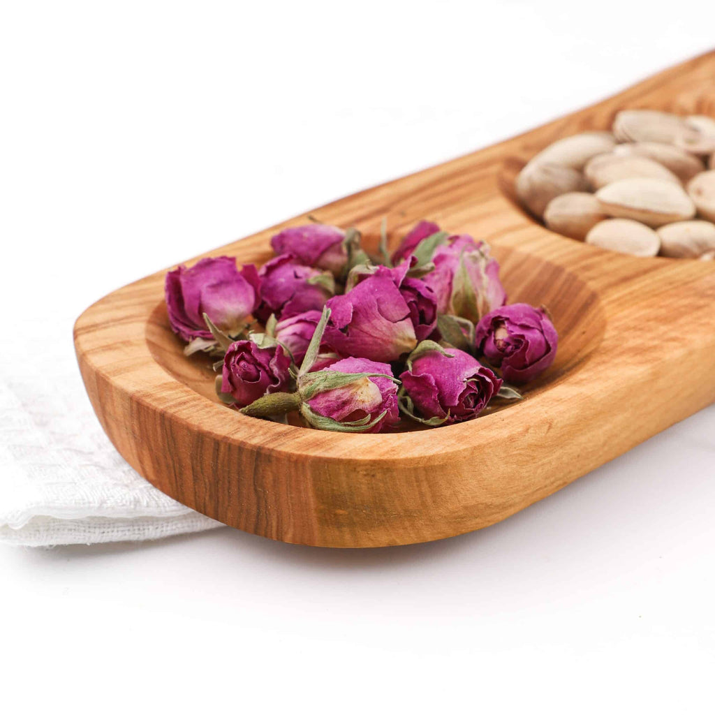 Divided Wooden Serving Dish