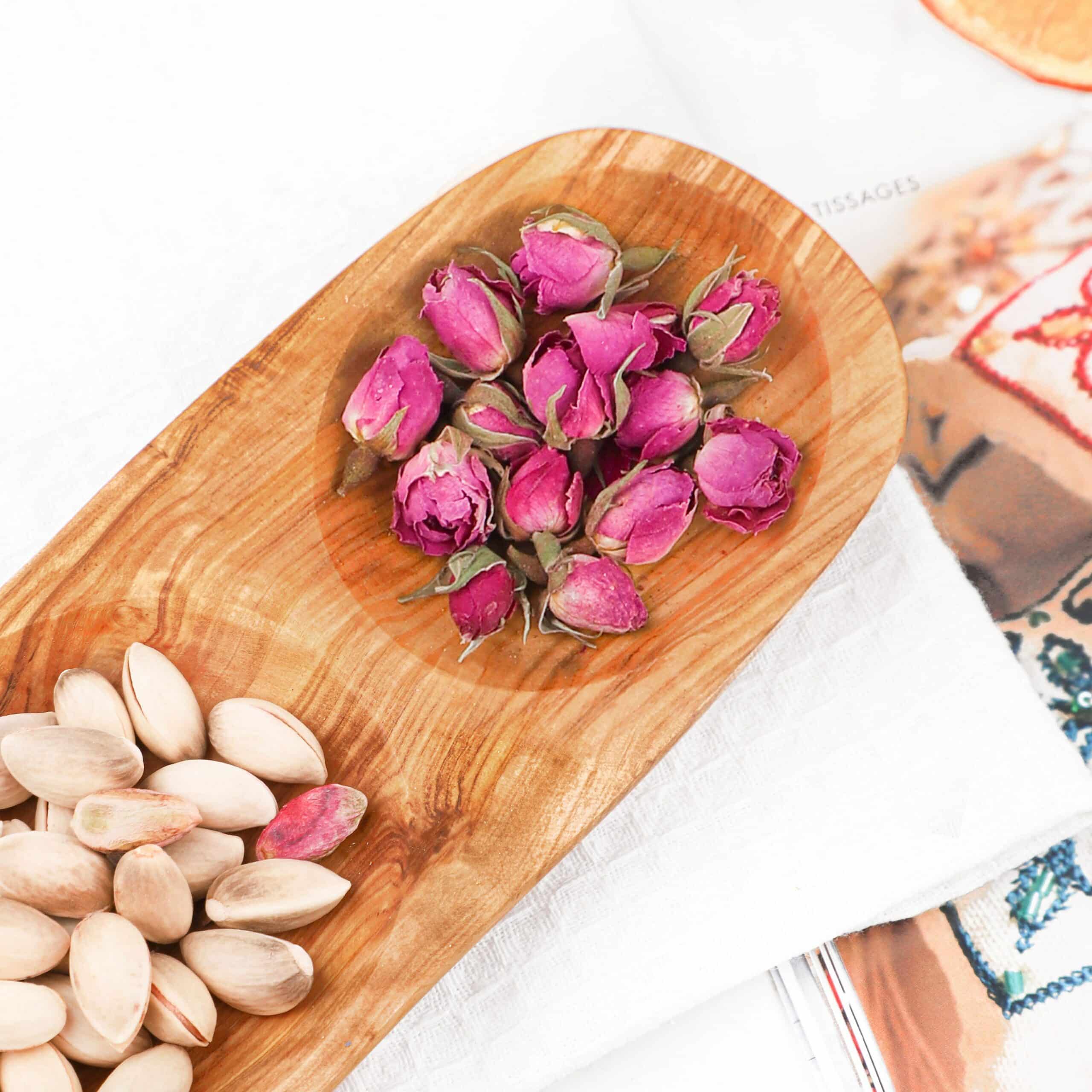 Divided Wooden Serving Dish