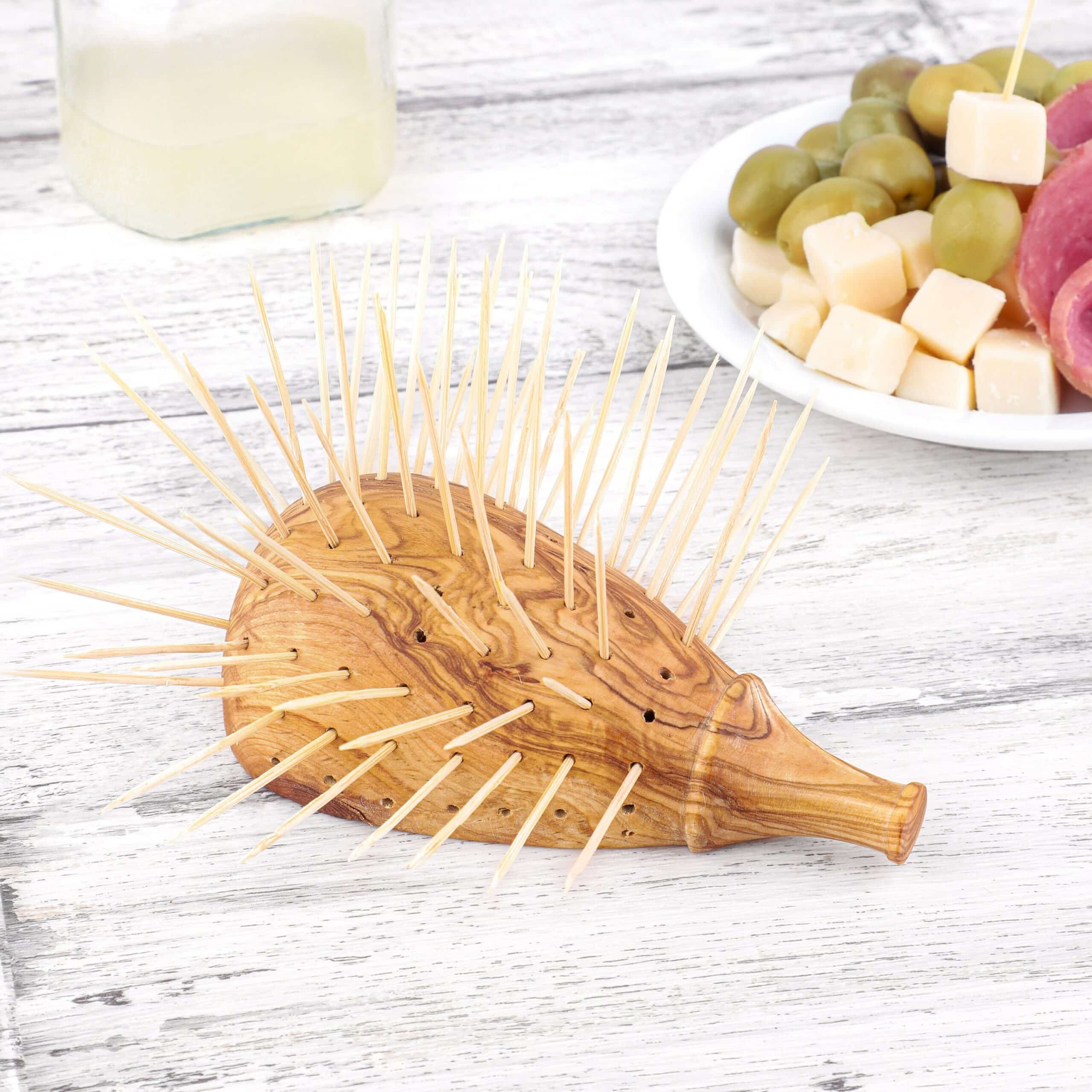 Handmade Wooden Toothpick Holder