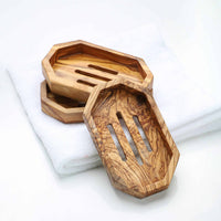 Soap Dish Tray Handmade from Olive Wood
