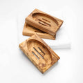 Kitchen Sink Soap Holder Handmade form Olive Wood
