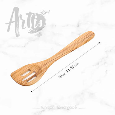 Slotted Wooden Spoon, Wood Cooking Spoon