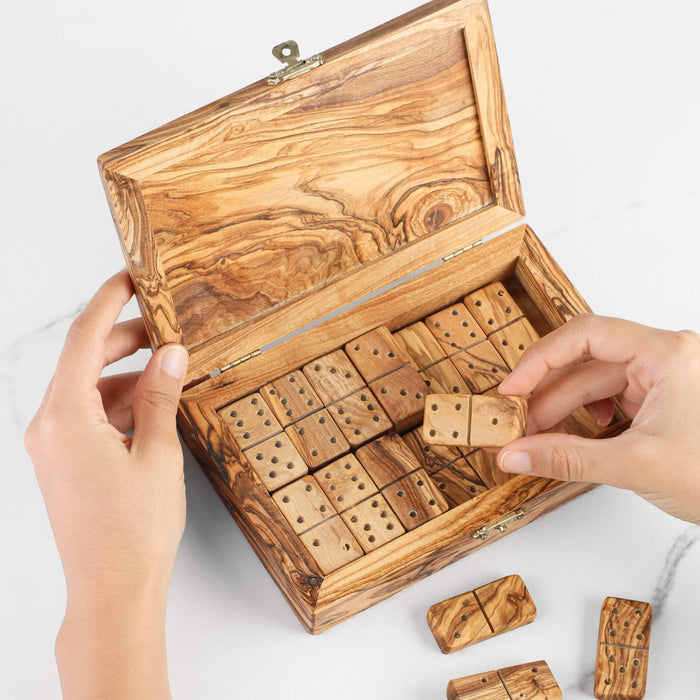 Professional Wooden Domino Set