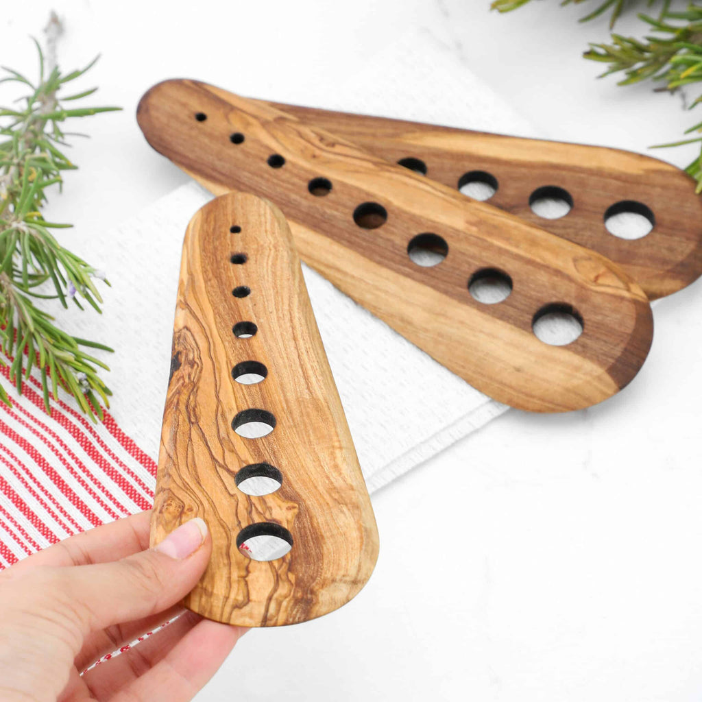 Practical Wooden Herb Stripper, Useful Kitchen Tool