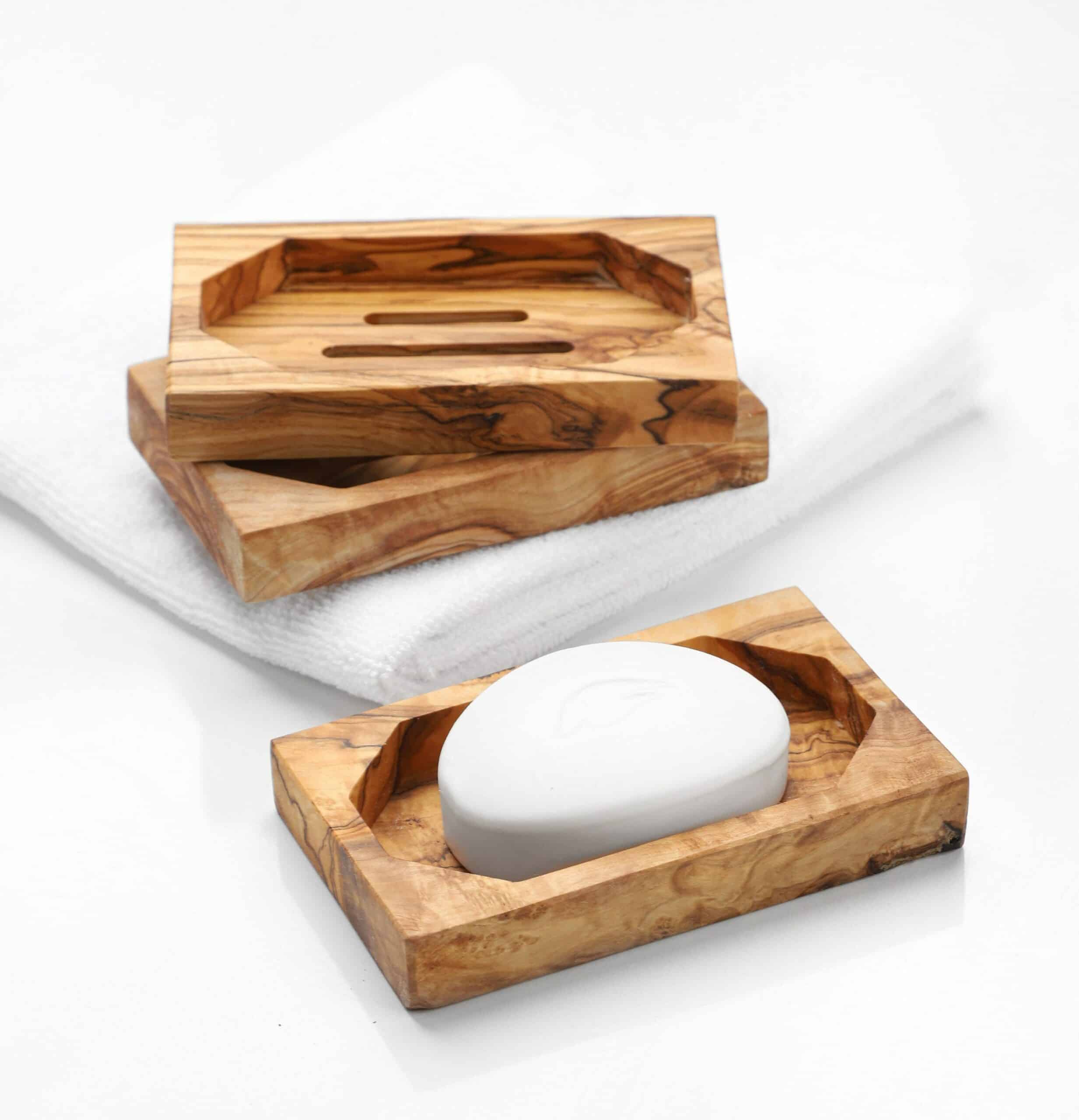 Wooden Soap Holder for Kitchen Sink Artisraw