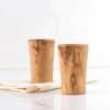 Beautiful Handmade Wooden Cup Set of 2 - Image 3