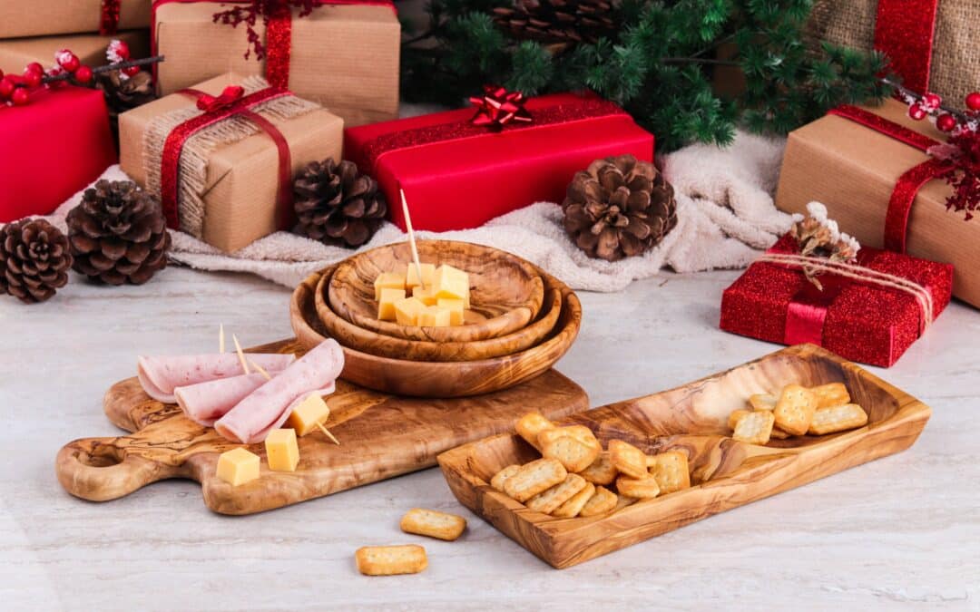Wooden Serving Set