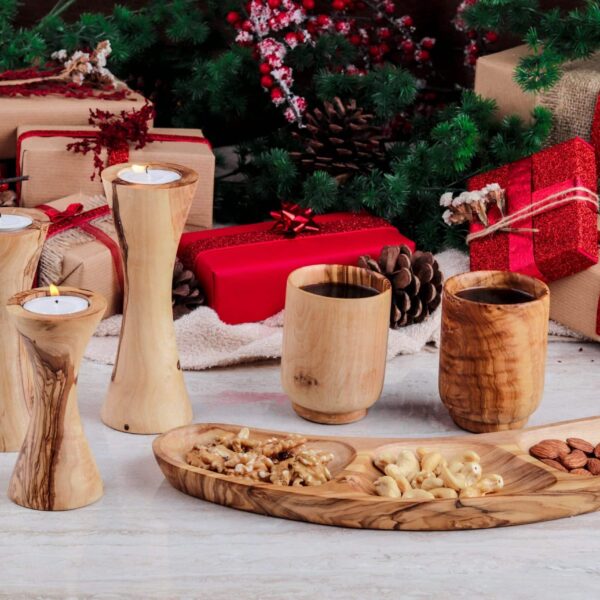 Wooden Serving Set. Small Wooden Gifts