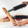 Vintage Wooden Bottle Holder Handmade - Image 2